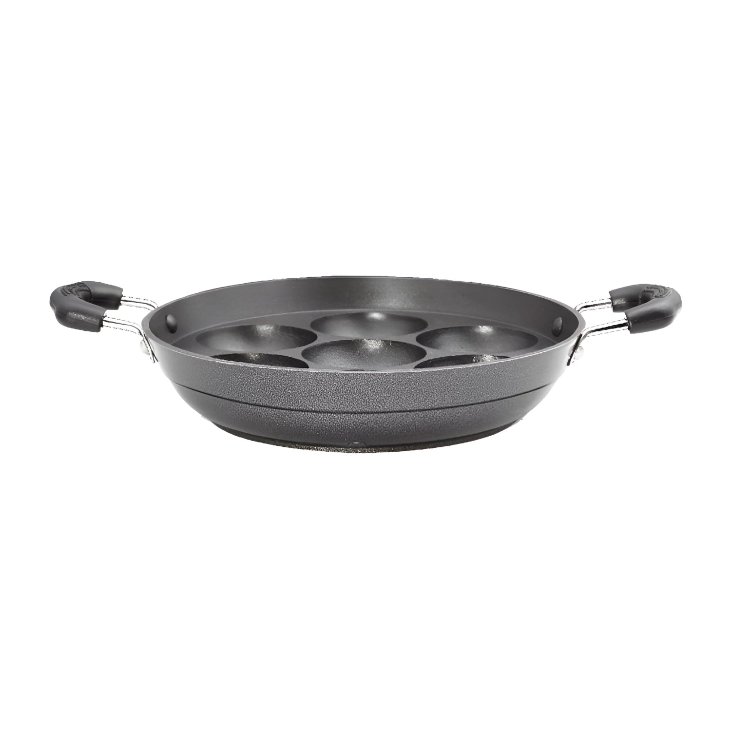 Premier Non-Stick Paniyaram Pan 7 Pit - Black_1