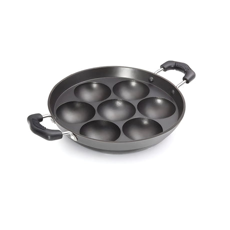 Premier Non-Stick Paniyaram Pan 7 Pit - Black_2