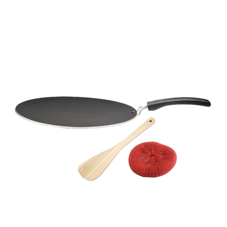 Premier Non Stick Supreme Concave Tawa 28 cm - Black_2