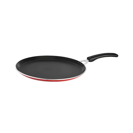 Premier Non Stick Supreme Flat Tawa 28 cm - Red_Front View