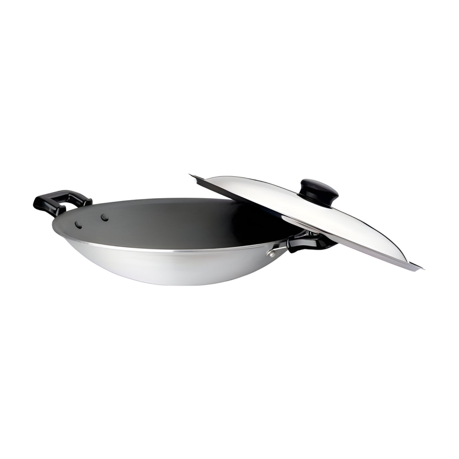 Premier Popular Appam Pan with SS Lid 22 cm - White_2