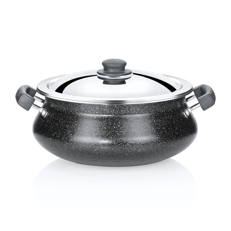 Premier Supreme Non Stick Handi with SS Lid Mini - Black_1