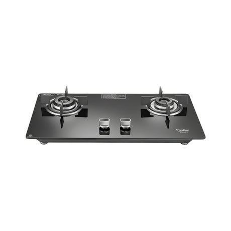PrestigeEfficia40598Convertible2BurnerGlassTopGasStove-Black-Frontview-1