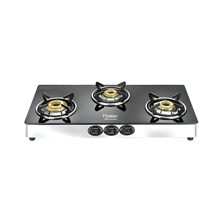 PrestigeMarvelPlusGTM03L3-BurnerGasStove_Black_FrontView_1