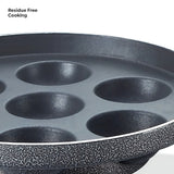 Prestige Paniyaram Pan Omega Select Plus 200 mm - Black