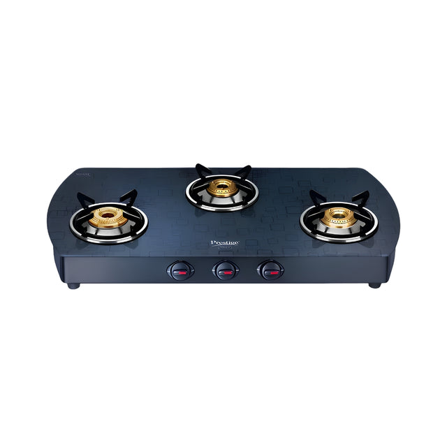 PrestigePremiaGTS03L_D_GlassTop3BurnerGasStove-Black_FrontView_1