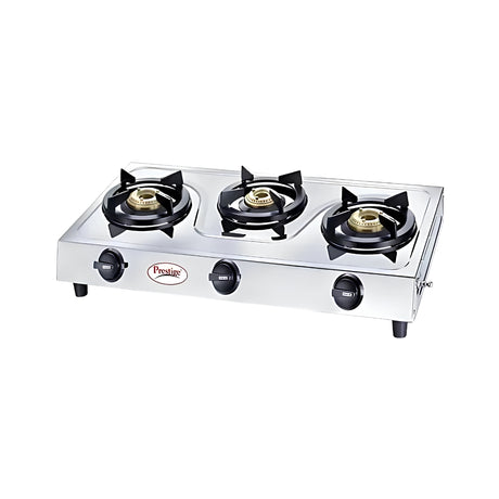 PrestigePrime3-BurnerGasStove_Silver_FrontView_1