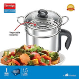 Prestige PMC 3.0 Plus 1.5L Stainless steel Multi Purpose Kettle