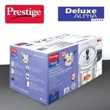 Prestige Deluxe Alpha Svachh SS Pressure Cooker 8 L
