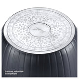 Prestige Durastone Hard Anodized Casserole 24 cm - Black