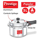 Prestige Popular Svachh Aluminium Pressure Cooker 3 L