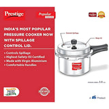 Prestige Popular Svachh Aluminium Pressure Cooker 3 L