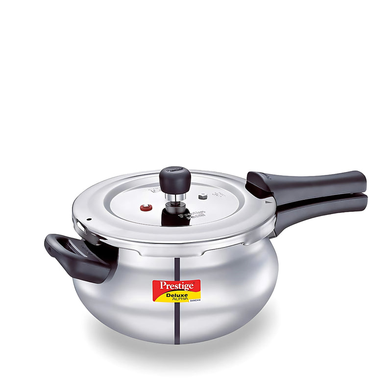 Prestige Deluxe Alpha Svachh Junior Handi SS Pressure Cooker 4 L