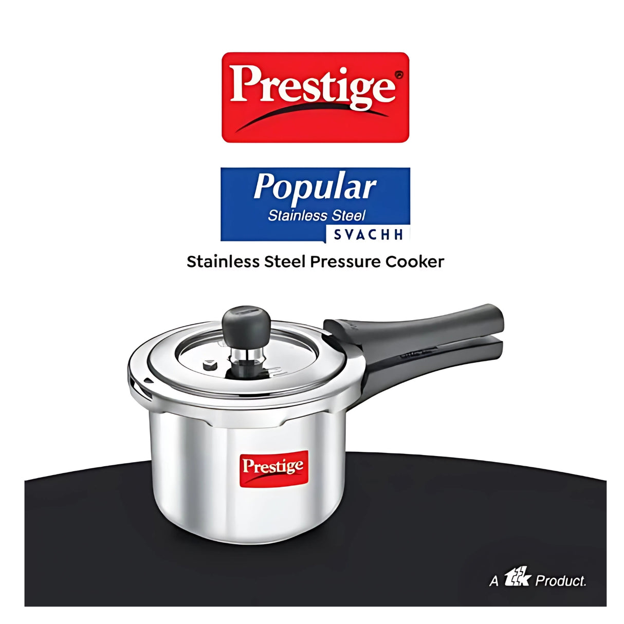 Prestige Popular Svachh Spillage Control SS Pressure Cooker 3 L