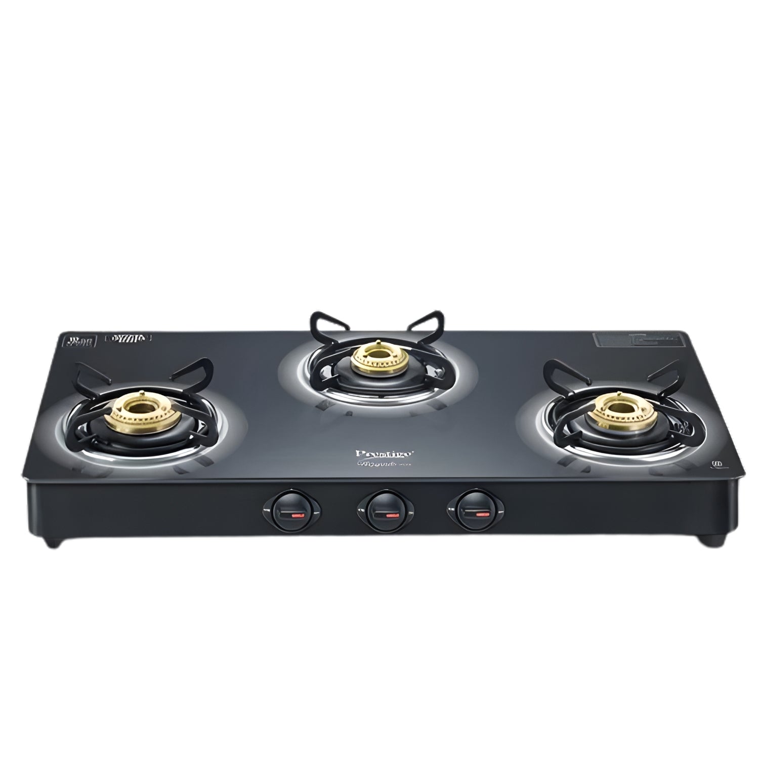 Prestige 40513 Royale Plus GT 03 3-Burner Gas Stove – Black_1