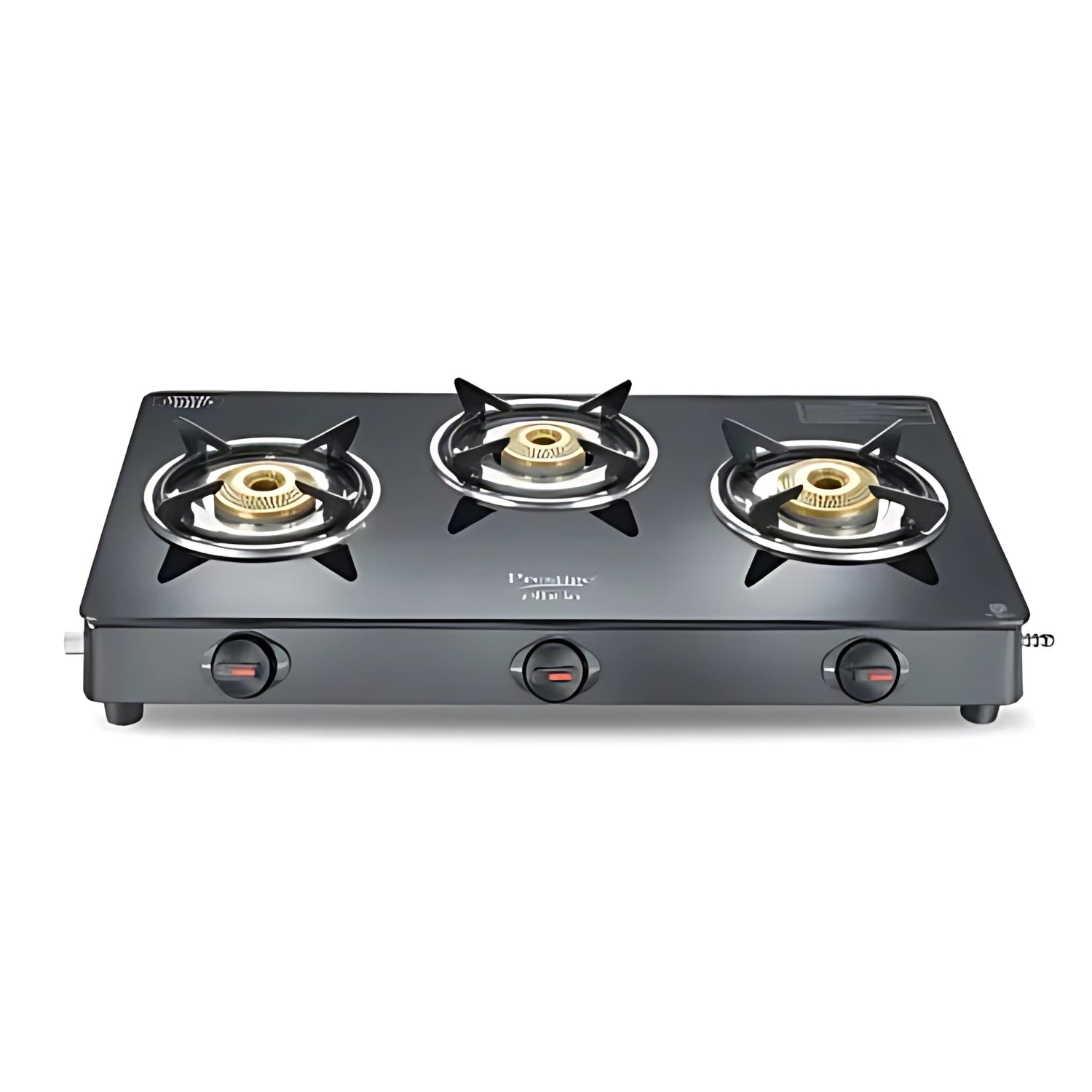 Prestige 40599 Efficia Convertible 3 Burner Glass Top Gas Stove – Black_1