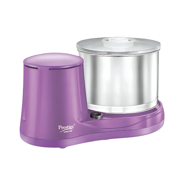 Prestige 41228 Verna 2L Wet Grinder – Purple_Front View