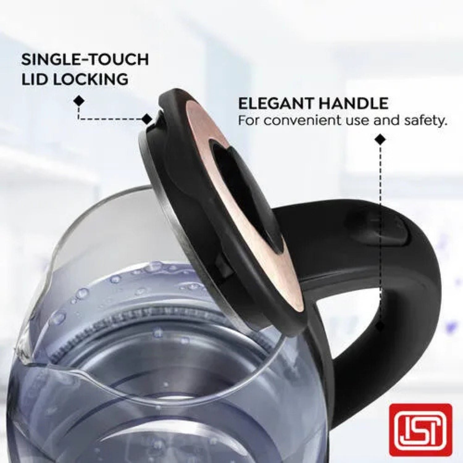 Prestige 41417 PKGB Glass Electric Kettle 1.8 L – Borosilicate Transparent Body_5