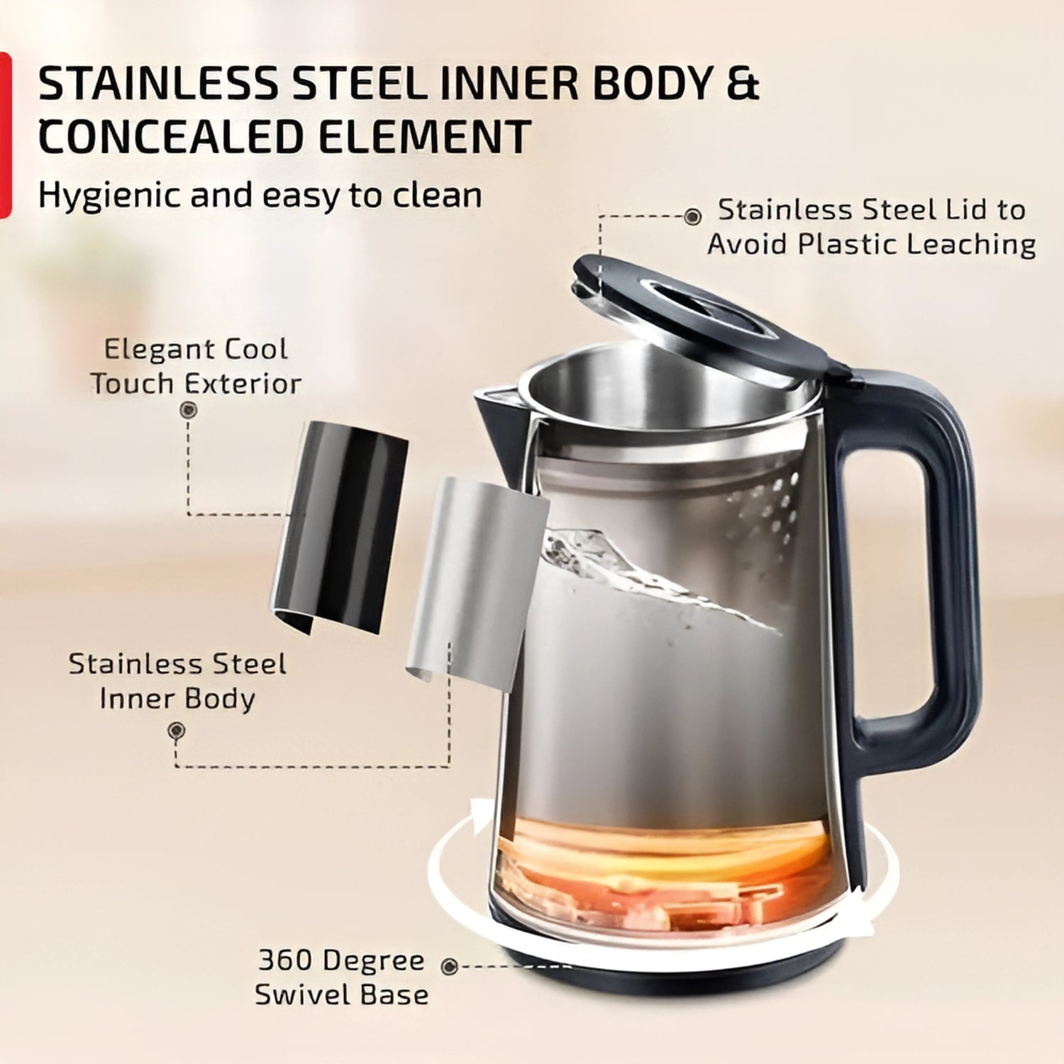 Prestige 41419 Digi Aqua 4 Preset Temperature Modes Digital Kettle 2 L – Black_6