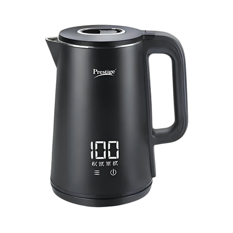 Prestige 41419 Digi Aqua 4 Preset Temperature Modes Digital Kettle 2 L – Black_Front View