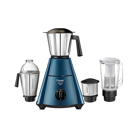 Prestige 43151  Grace Mixer Grinder 750 Watts –  Blue and black_Front View