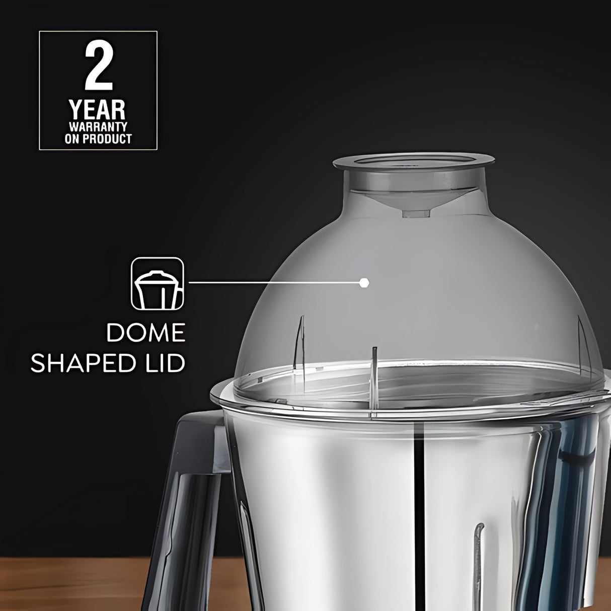 Prestige 431523 Grace Mixer Grinder 3 Jars 750 Watts_5