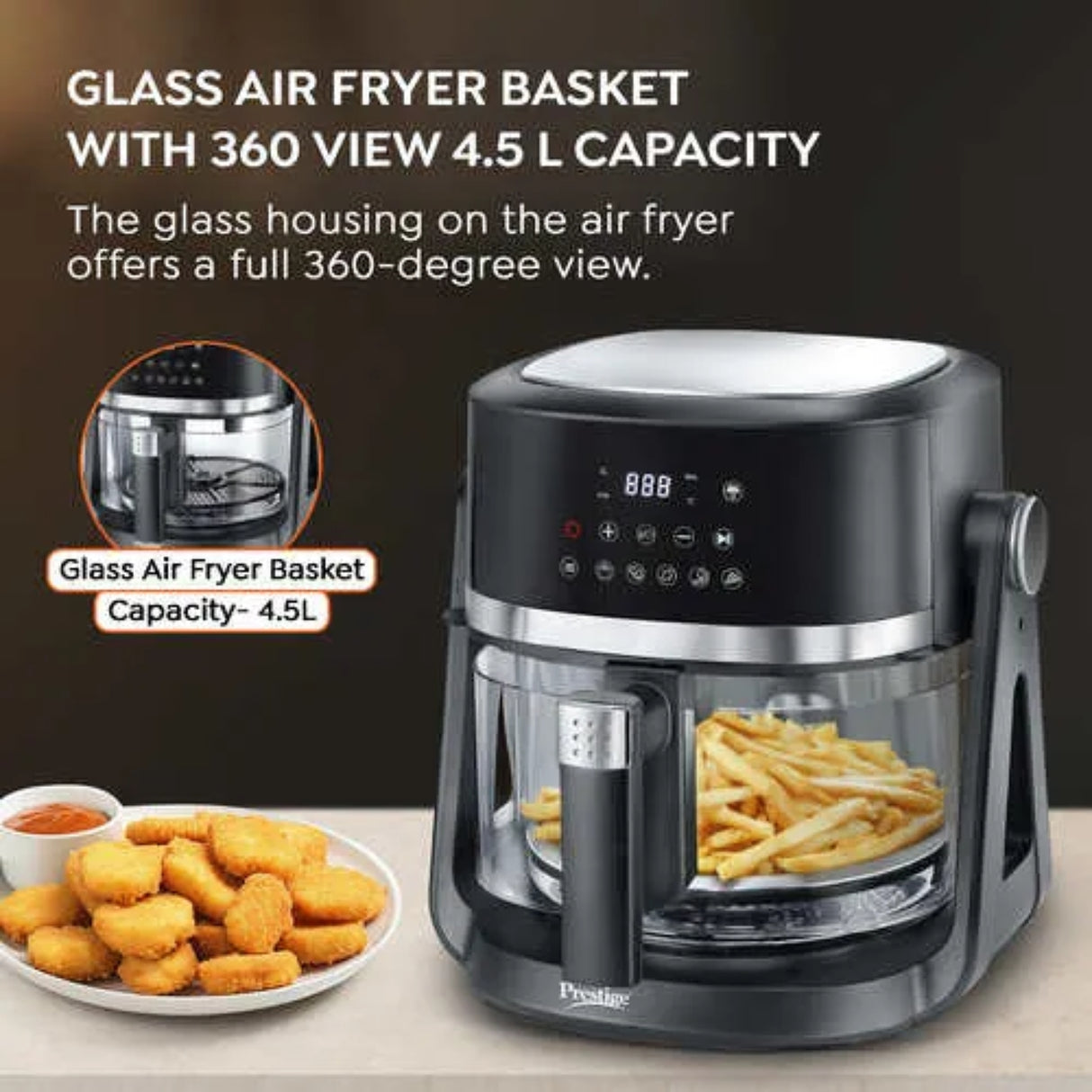Prestige Air Flip Air Fryer 6.5 L - Black_5