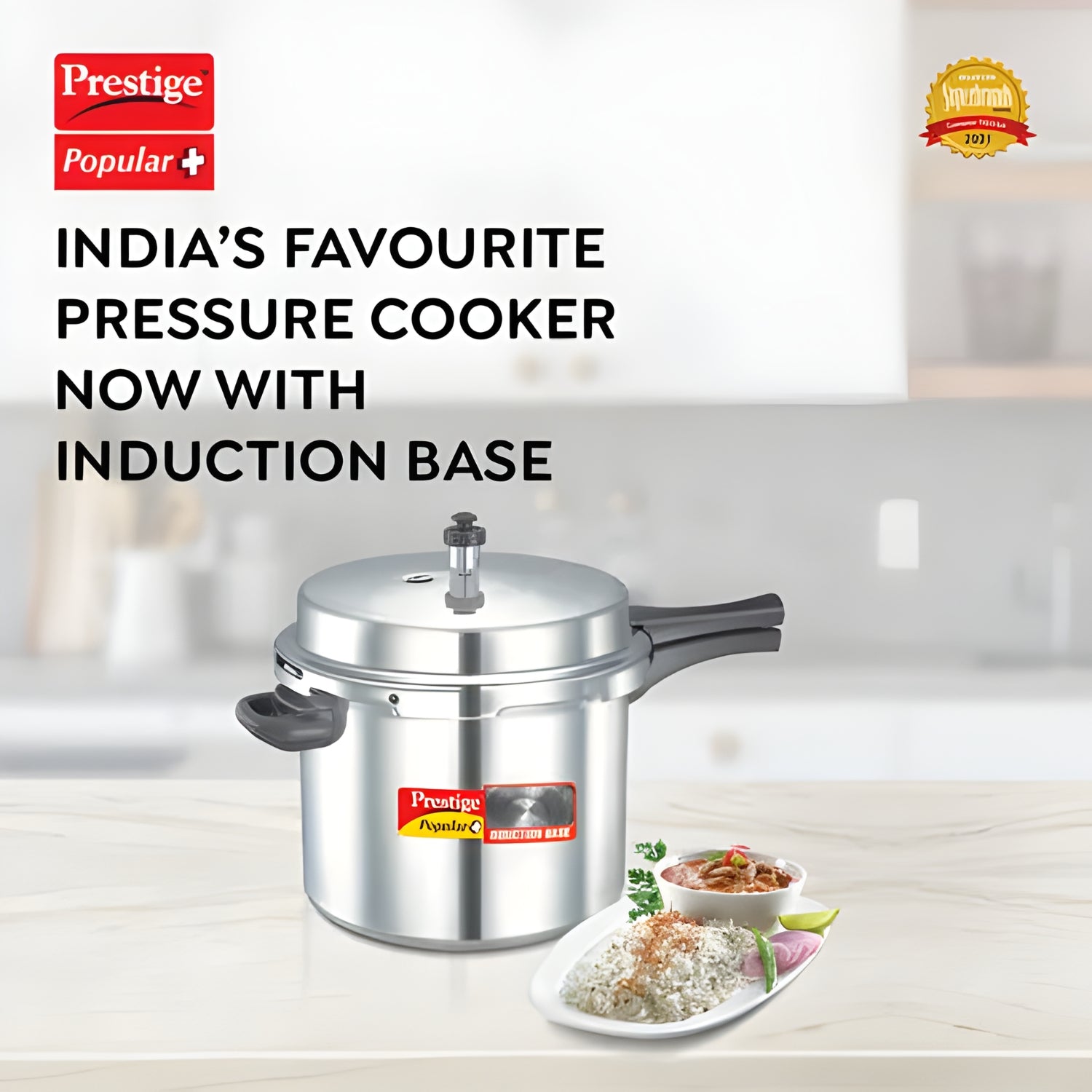 Prestige Aluminium Popular Plus Pressure Cooker 10 L_2