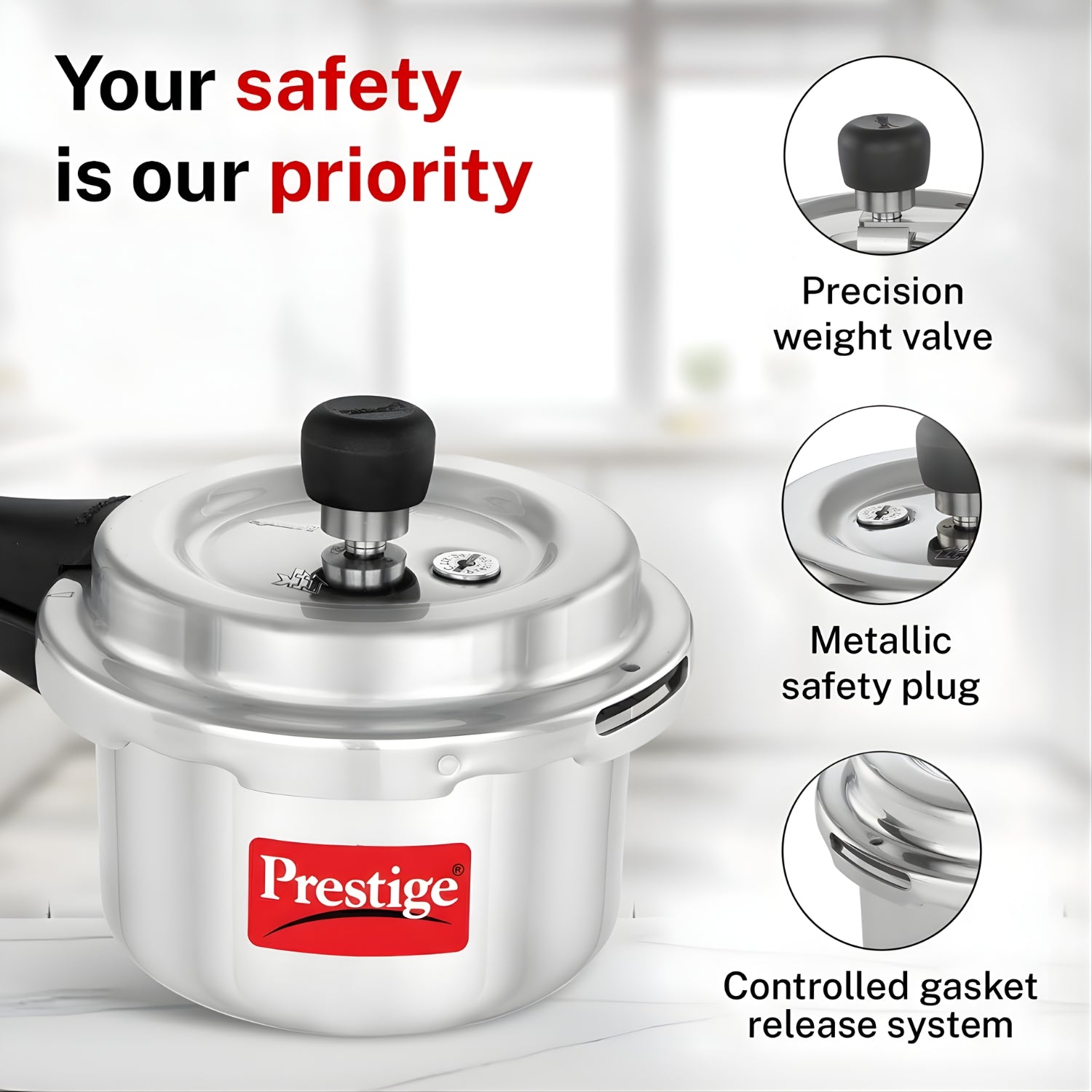 Prestige Aluminium Popular Svachh Outer Lid Pressure Cooker 1.5 L_5
