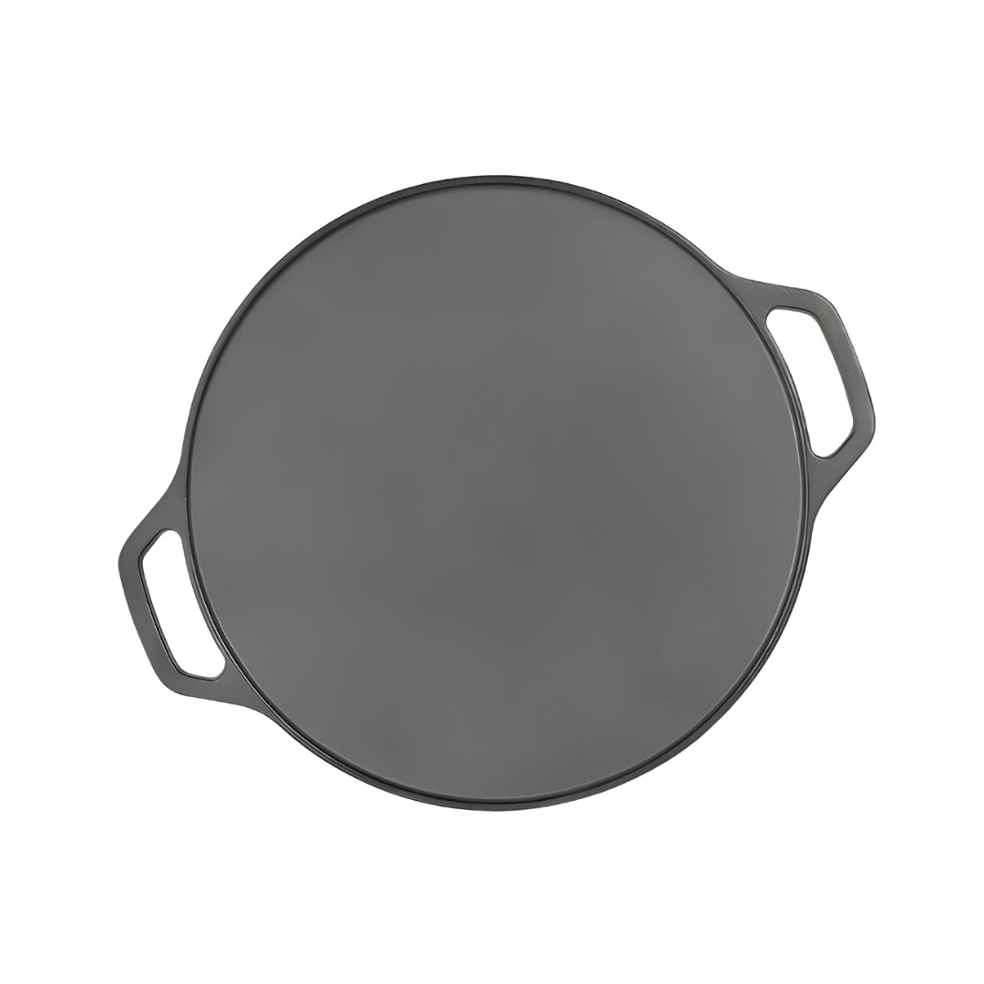 Prestige Cast Iron Dosa Tawa 30 cm – Black_Front View