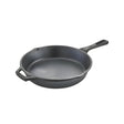 Prestige Cast Iron Round Base Fry Pan 25 cm - Black_Front View