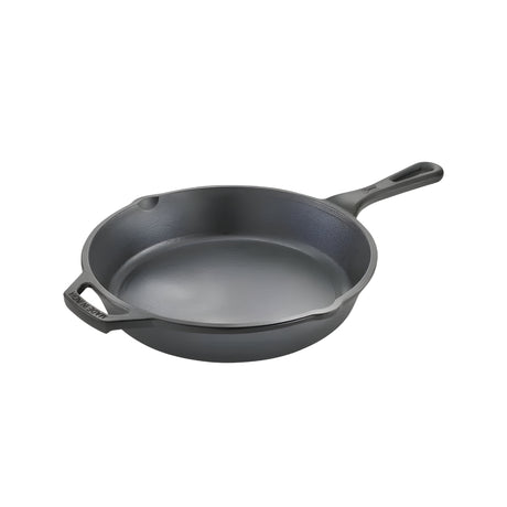 Prestige Cast Iron Round Base Fry Pan 25 cm - Black_Front View