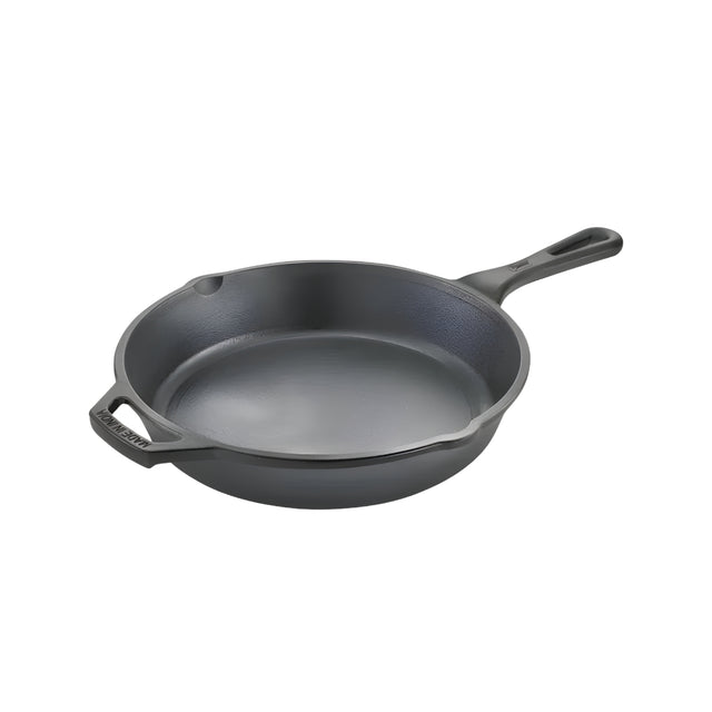Prestige Cast Iron Round Base Fry Pan 25 cm - Black_Front View
