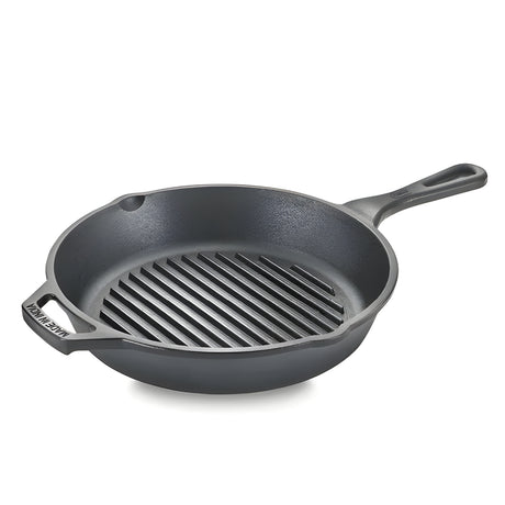 Prestige Cast Iron Scratch Resistant Grill Pan 25 cm - Black_1
