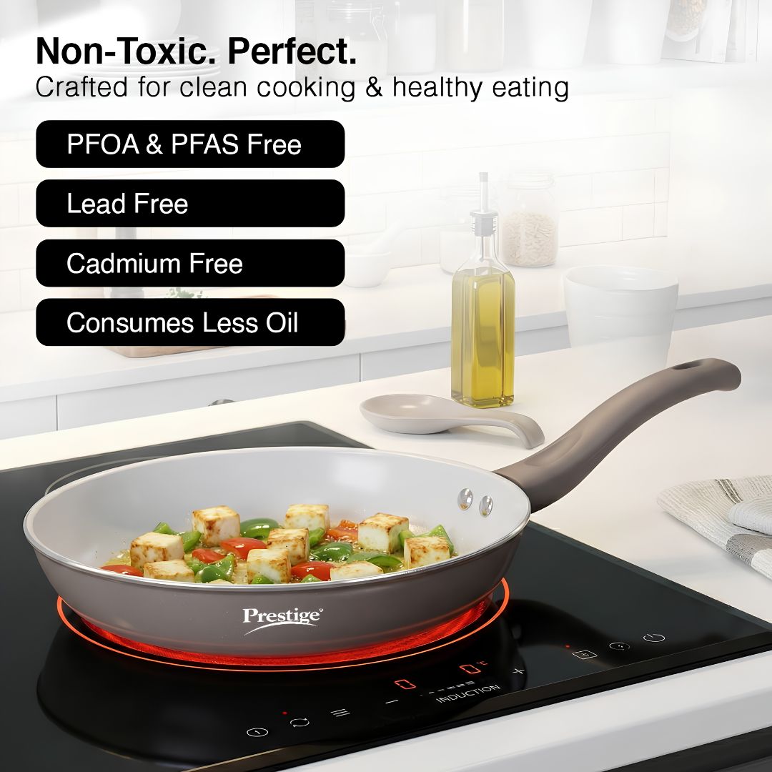 Prestige Ceraglide Duo Ceramic Coating Non Stick Cookware Fry Pan 26 cm  2 L_7