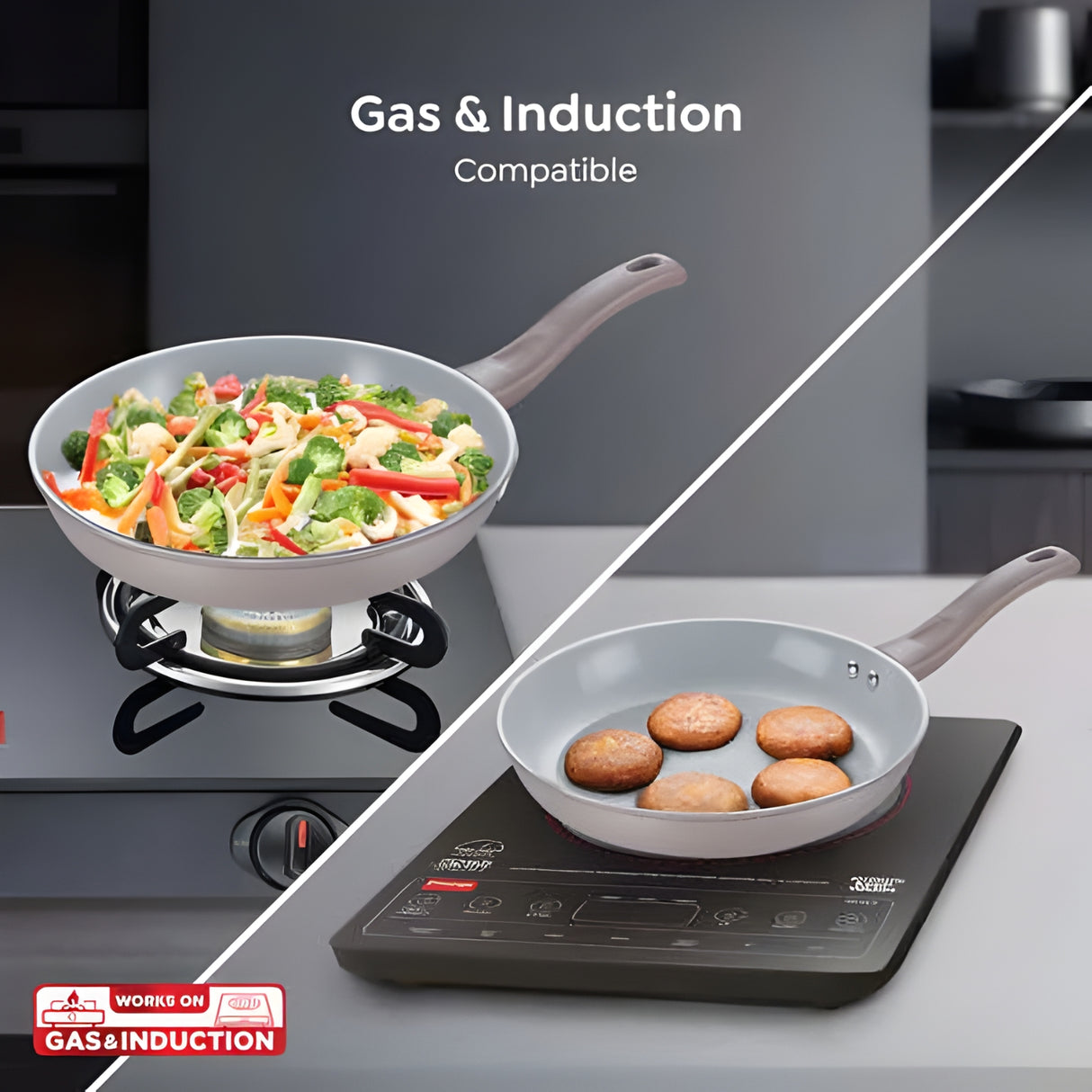Prestige Ceraglide Duo Ceramic Coating Non Stick Fry Pan 18 cm \ 0.8 L_4