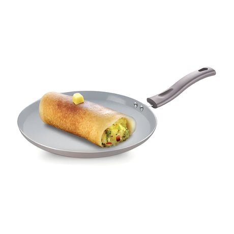 Prestige Ceraglide Duo Ceramic Coating Non Stick Omni Tawa 28 cm - Grey_1