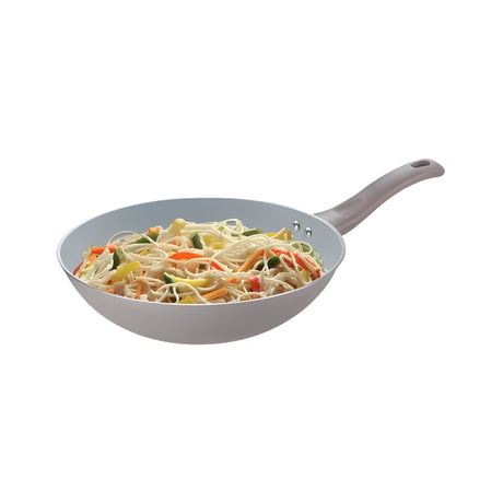 Prestige Ceraglide Duo Ceramic Coating Non Stick Wok 28 cm _ 3.3 L_Front View