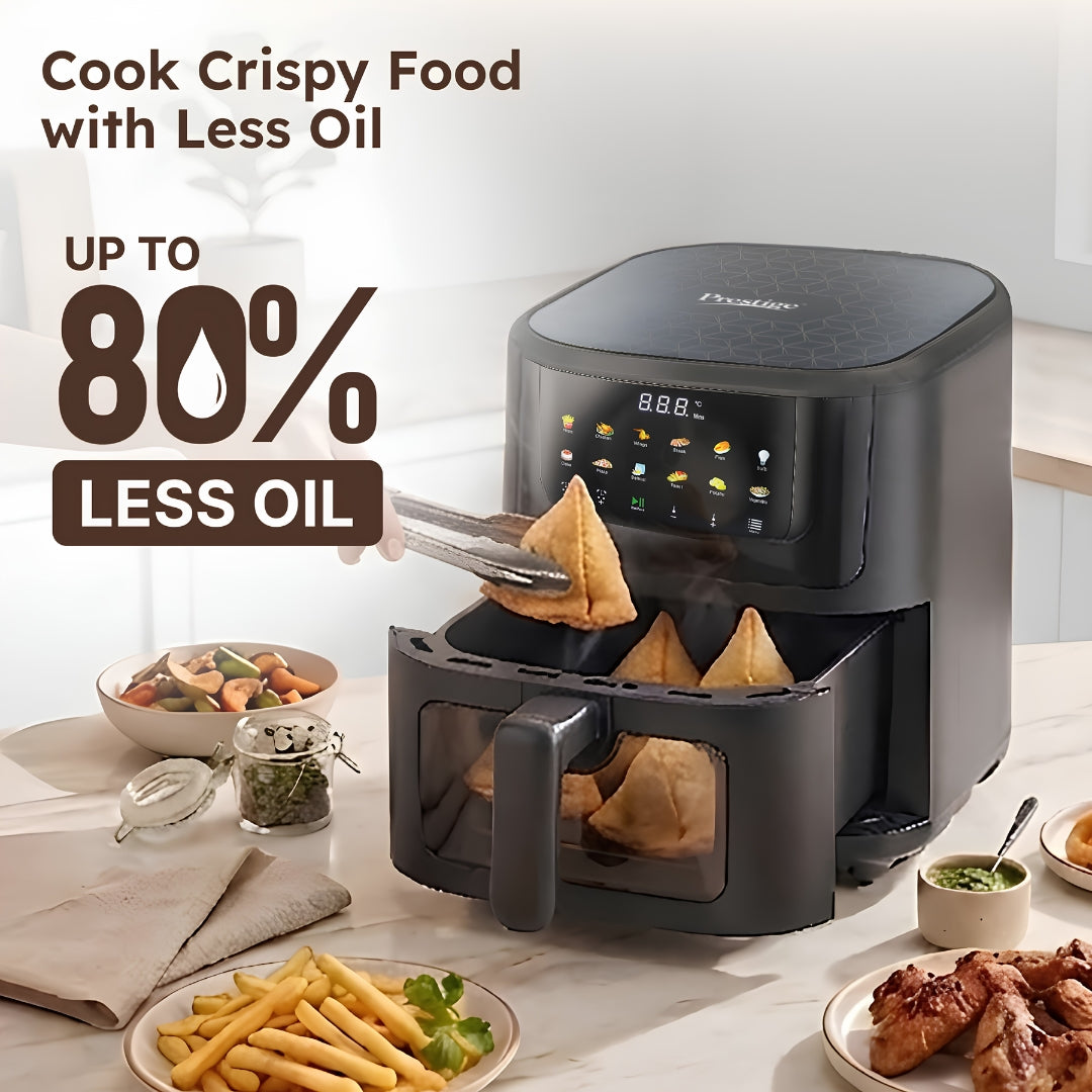 Prestige Crysta Chef Air Fryer 5.5 L - Black_4
