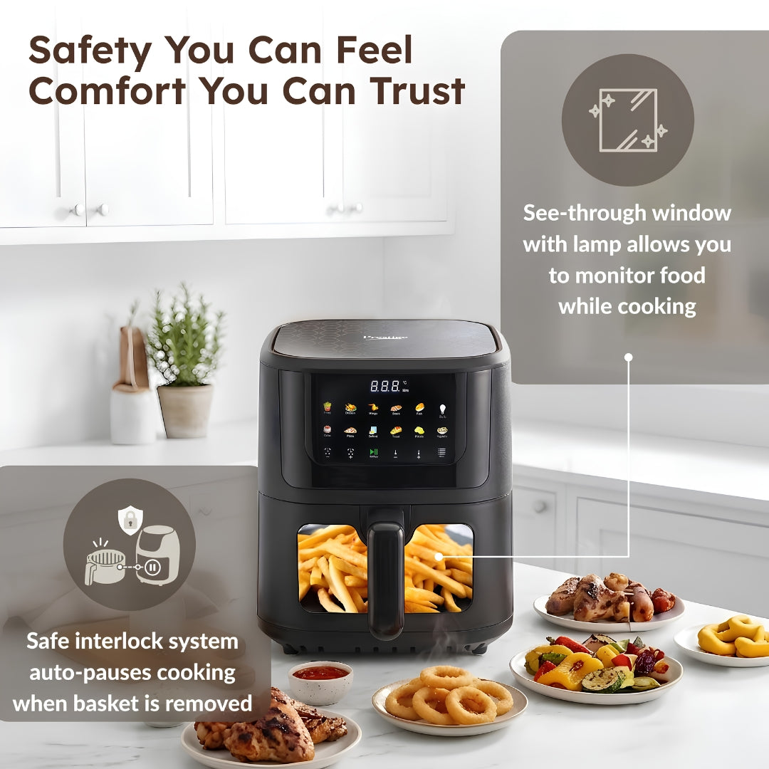 Prestige Crysta Chef Air Fryer 5.5 L - Black_7