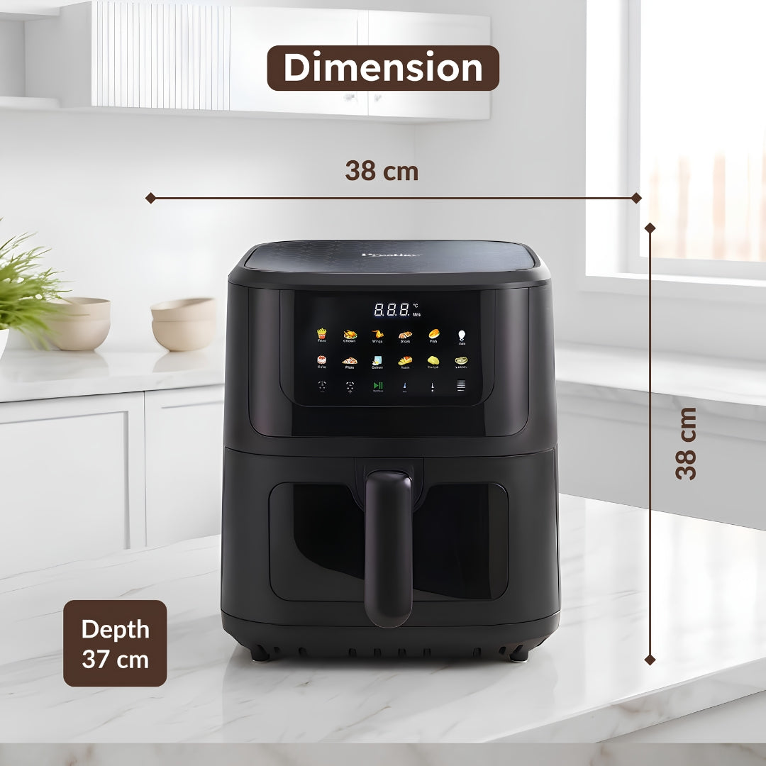 Prestige Crysta Chef Air Fryer 5.5 L - Black_9