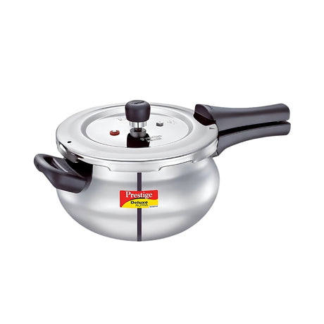 Prestige Deluxe Alpha Svachh Junior Handi SS Pressure Cooker 4 L_Front View