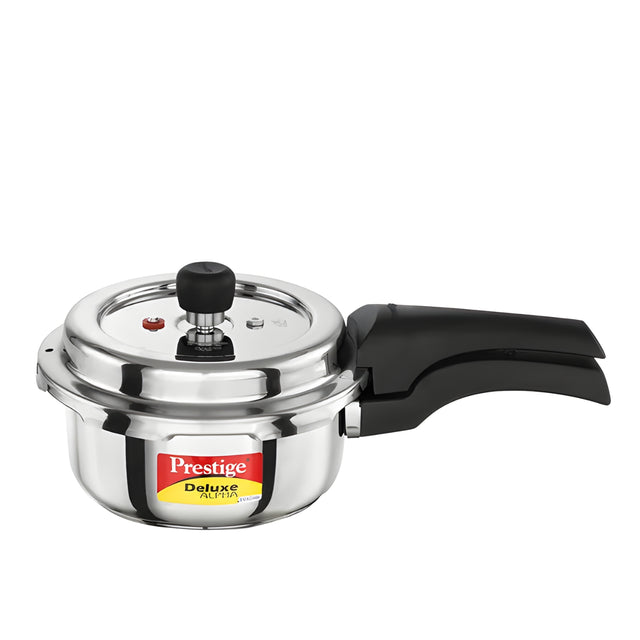 Prestige Deluxe Alpha Svachh Stainless Steel Spillage Control Pressure Cooker 2 L_1