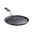 Prestige Dura Stone Hard Anodised Non Stick Dosa Tawa 29 cm - Black_Front View