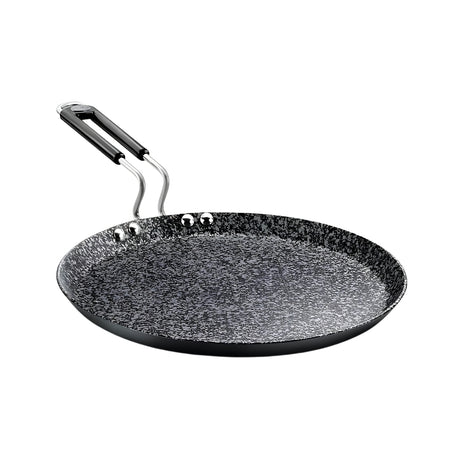 Prestige Dura Stone Hard Anodised Non Stick Tawa 25 cm - Black_Front View