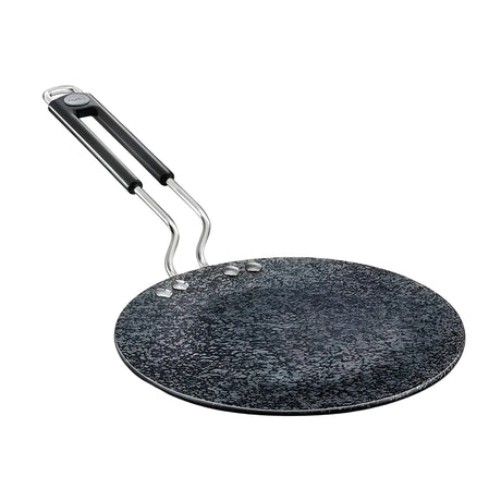 Prestige Durastone Hard Anodised 6 Layer Non-Stick Concave Tawa 26.5 cm - Black_1