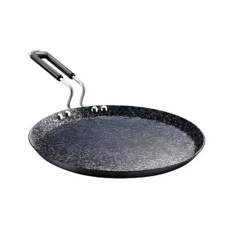 Prestige Durastone Hard Anodised Non-Stick 6 Layer Omni Tawa 27 cm - Black_Front View