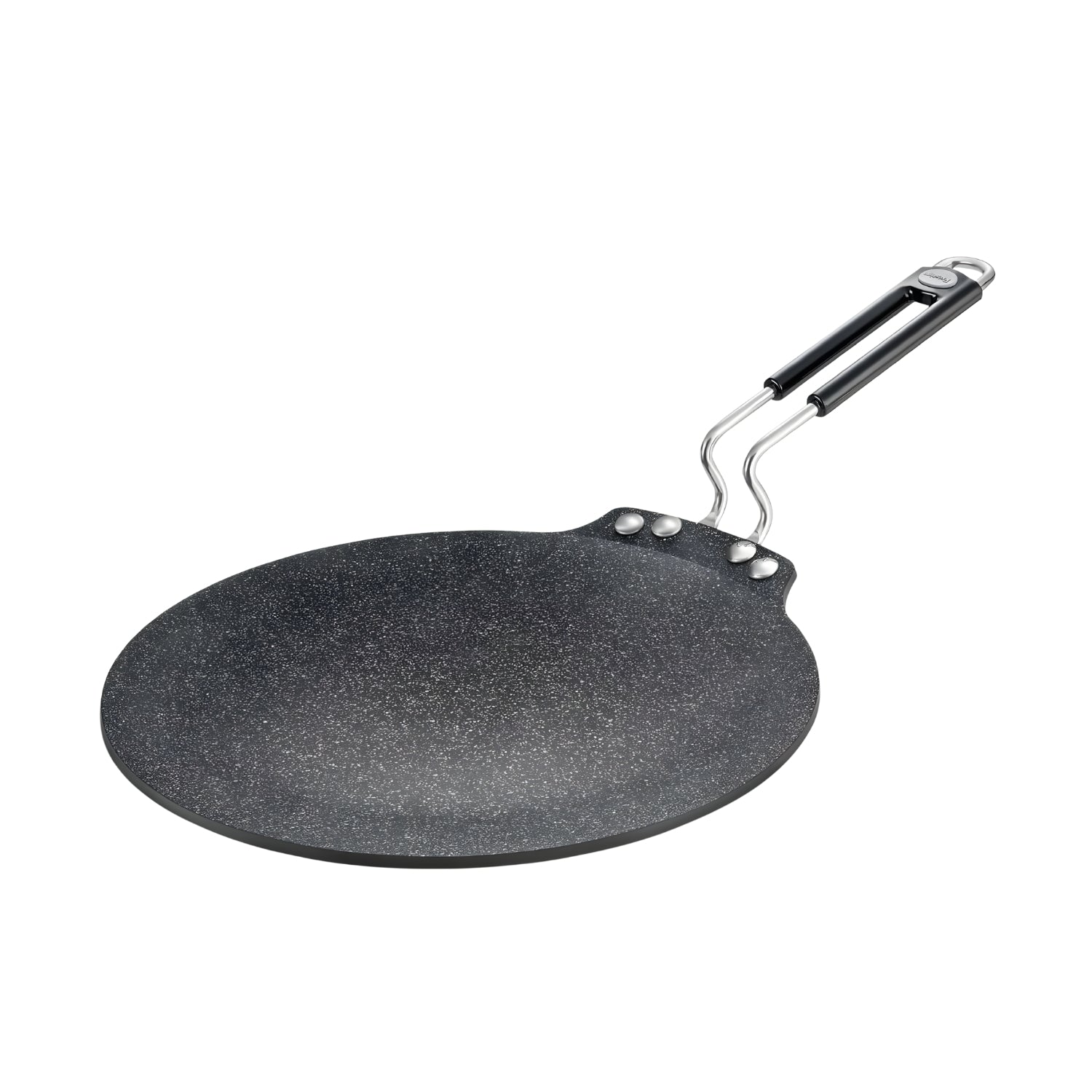 Prestige Durastone Hard Anodised Non-Stick Dosa Tawa 30 cm - Black_1