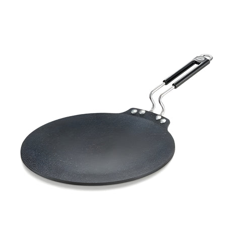 Prestige Durastone Hard Anodised Non Stick Coating Dosa Tawa 28 cm - Black_1