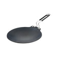 Prestige Durastone Hard Anodised Non Stick Coating Dosa Tawa 28 cm - Black_Front View